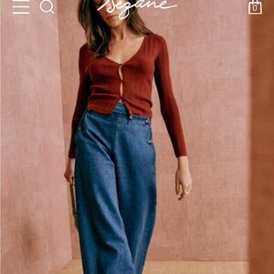 Women's Rust Sweater